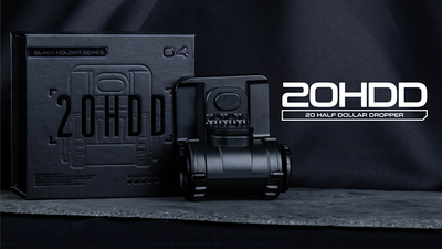 Hanson Chien Presents 20HDD (20 Half Dollar Dropper) by Ochiu Studio (Black Holder Series)