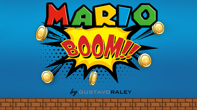 MARIO BOOM (Gimmicks and Online Instructions) by Gustavo Raley