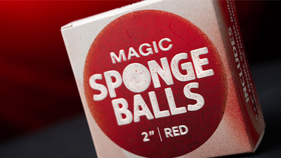 Magic Sponge Balls 50PK RED 1.5" by Murphy's Magic