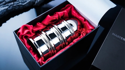 Master Cups and Balls (Silver) by TCC - Mystique Factory