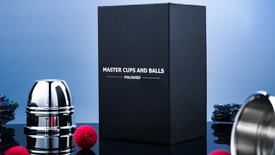 Master Cups and Balls (Silver) by TCC - Mystique Factory