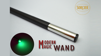 Modern Light Wand GREEN by Sorcier Magic - Mystique Factory
