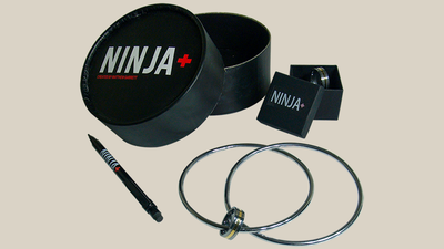 Ninja+ Deluxe SILVER (Gimmicks & Online Instruction) by Matthew Garrett