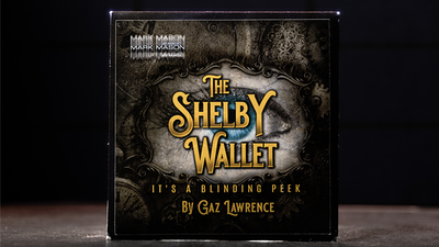 Shelby Wallet (Gimmicks and Online Instructions) by Gaz Lawrence and Mark Mason