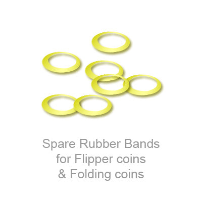 Spare Rubber Bands for Folding Coins