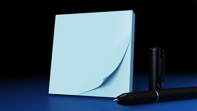 The Iarvel Magic Post-It Pad (Blue) by Iarvel Magic - Mystique Factory
