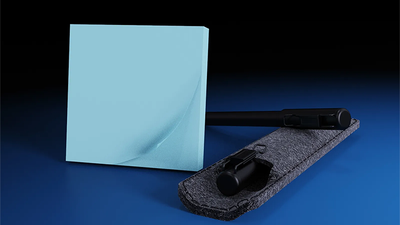 The Iarvel Magic Post-It Pad (Blue) by Iarvel Magic - Mystique Factory