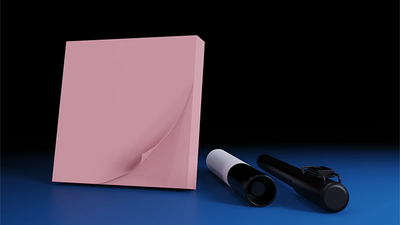 The Iarvel Magic Post-It Pad (Red) by Iarvel Magic - Mystique Factory