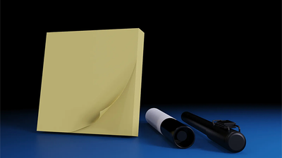 The Iarvel Magic Post-It Pad (Yellow) by Iarvel Magic - Mystique Factory