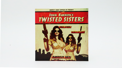 Twisted Sisters 2.0 (Gimmicks and Online Instructions) Mandolin Card by John Bannon