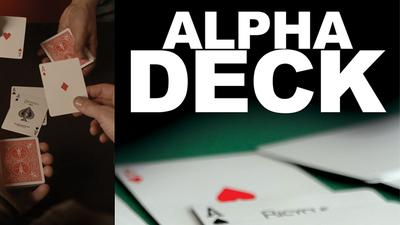 Alpha Deck (Cards and Online Instructions) by Richard Sanders - Mystique Factory