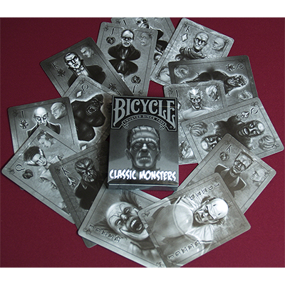 Classic Monsters Playing Cards by Classics Playing Cards - Mystique Factory
