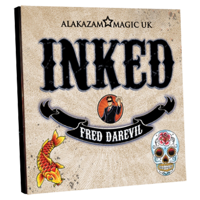 Inked (DVD and Gimmicks) by Fred Darevil and Alakazam Magic - Mystique Factory