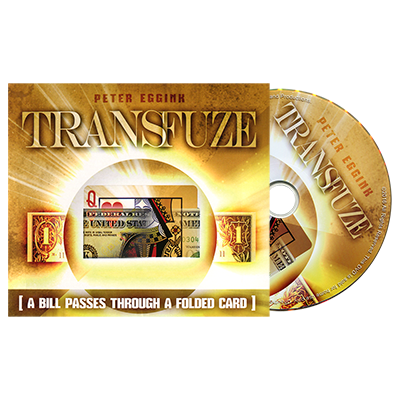 Transfuze (DVD and Gimmick) by Peter Eggink - Mystique Factory