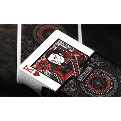 Bicycle Black Rose Playing Cards by Collectable Playing Cards - Mystique Factory