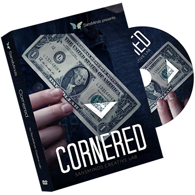 Cornered (DVD and Gimmick Set) by SansMinds Creative Lab - Mystique Factory