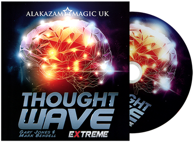 Thought Wave Extreme (Props and DVD) by Gary Jones & Alakazam Magic 