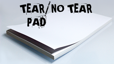 No Tear Pad (XL, 8.5 X 11, Tear/No Tear Alternating/ 50) by Alan Wong - Mystique Factory