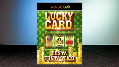 Lucky Card Red (Gimmick and Online Instructions) by Costa Funtastico