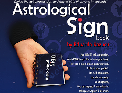 Astrological Sign by Eduardo Kozuch and Vernet Magic - Mystique Factory