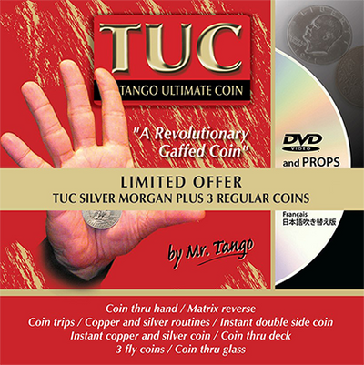 Limited Special Silver TUC Morgan plus 3 Matching Coins by Tango - Mystique Factory