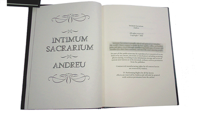 Andreu's Intimum Sacrarium (Hardcover) by Andreu - Mystique Factory