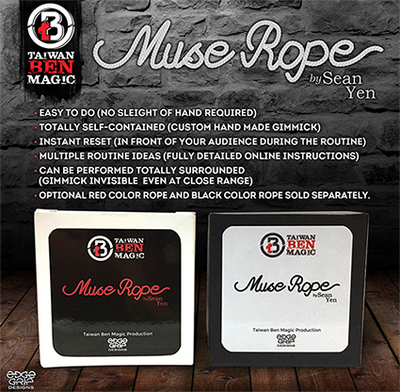 Muse Rope (Black) by Sean Yen - Mystique Factory