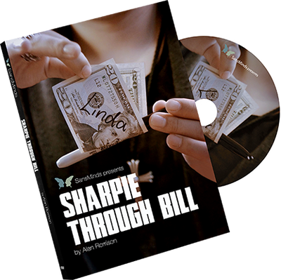 Sharpie Through Bill by Alan Rorrison and SansMinds - Mystique Factory