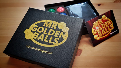 Mr Golden Balls (Gimmicks and Online Instructions) by Ken Dyne - Mystique Factory