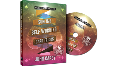 Sublime Self Working Card Tricks by John Carey - Mystique Factory