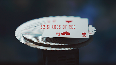 52 Shades of Red (Gimmicks included) Version 3 by Shin Lim - Mystique Factory