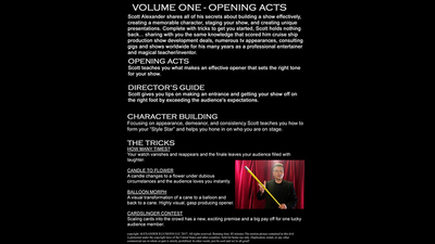 Standing Up on Stage Volume 1 Opening Acts by Scott Alexander 
