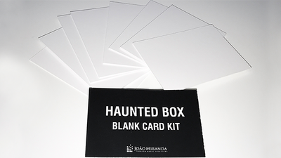 Blank Card Kit for Haunted Box by João Miranda - Mystique Factory