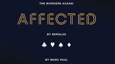 Affected by Berglas (Gimmick and online instructions) by Marc Paul & Kaymar Magic
