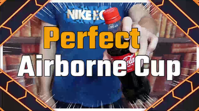 Perfect Airborne Glass & Acrylic cup (Perrier) by Tejinaya Magic - Mystique Factory