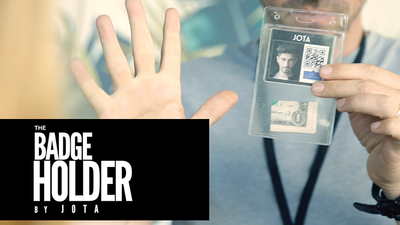 BADGE HOLDER (Gimmick and Online Instructions) by JOTA