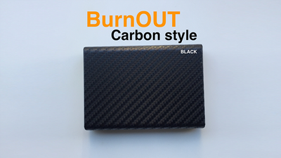 BURNOUT 2.0 CARBON BLACK by Victor Voitko (Gimmick and Online Instructions)