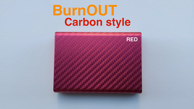 BURNOUT 2.0 CARBON RED by Victor Voitko (Gimmick and Online Instructions)
