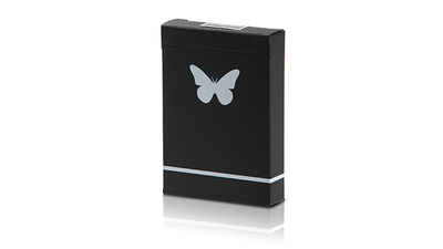 Limited Edition Butterfly Playing Cards Marked (Black and White) by Ondrej Psenicka - Mystique Factory