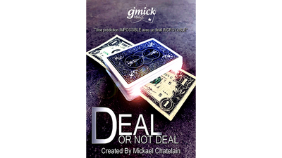 DEAL NOT DEAL Red (Gimmick and Online Instructions) by Mickael Chatelain