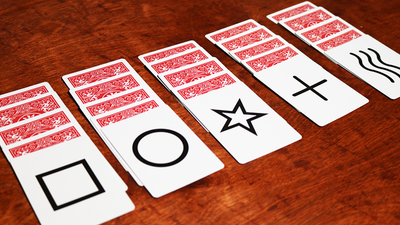 ESP Cards (Red Bicycle Back, 25 cards, No Instructions)