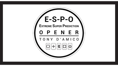 E.S.P.O. (Gimmicks and Online Instructions) by Tony D'Maico and Luca Volpe