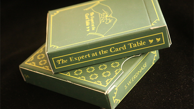 Limited Edition The Expert at the Card Table (Green) Playing Cards - Mystique Factory