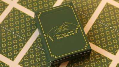 Limited Edition The Expert at the Card Table (Green) Playing Cards - Mystique Factory
