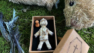 HOODOO - Haunted Voodoo Doll (Gimmicks and Online Instructions) by iNFiNiTi and Mark Traversoni