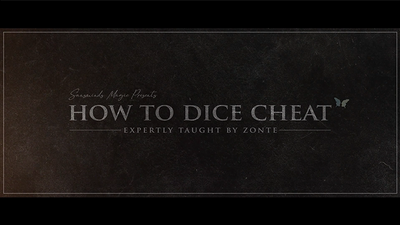 Limited How to Cheat at Dice Yellow Leather (Props and Online Instructions) by Zonte and SansMinds