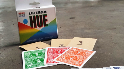HUE Blue (Gimmicks and Online Instructions) by Kaan Akdogan
