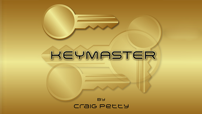 Keymaster Brass (Gimmicks and Online Instructions) by Craig Petty