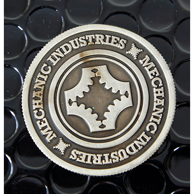 Half Dollar Coin (Gun Metal Grey) by Mechanic Industries