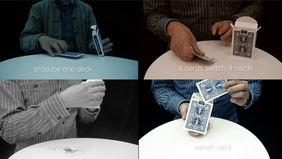 P Case BLUE (Gimmicks and Online Instructions) by Bocopo Magic & Silver Wing